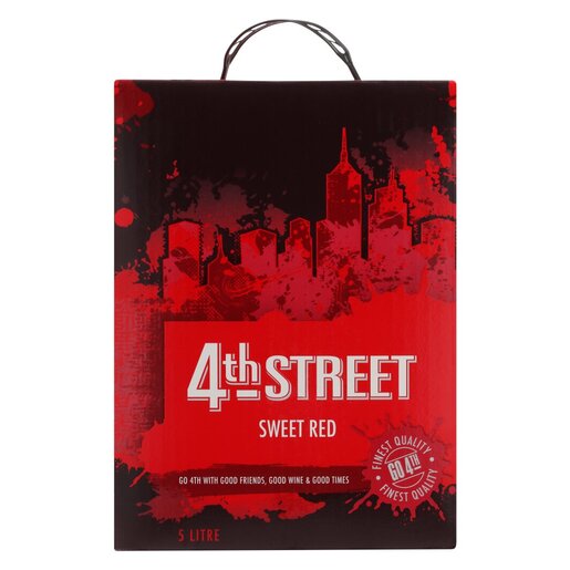 4th Street Natural Sweet Red 5L