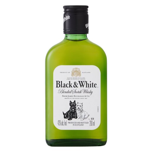 Black & White Scotch Whisky 200ml