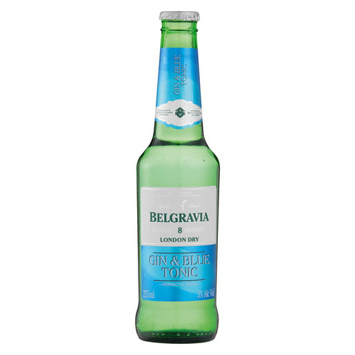 Belgravia Gin & Blue Tonic 275ml