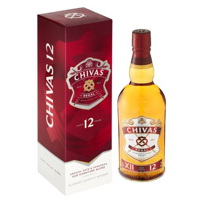 Chivas Regal 12yo Scotch Whisky 750ml