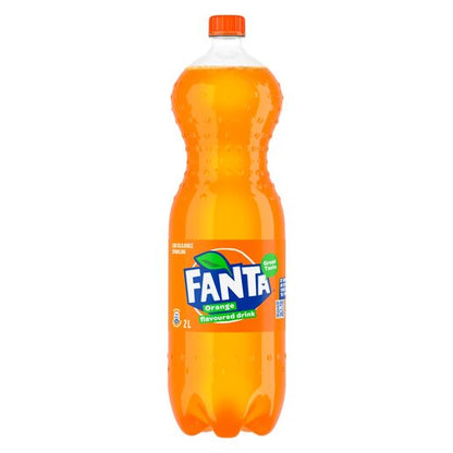 Fanta Orange Plastic Bottle 2L