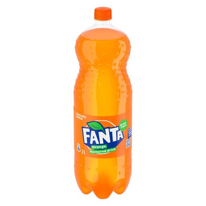 Fanta Orange Plastic Bottle 2L