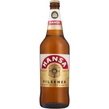 I-Hansa Pilsner Beer Bottle Quart