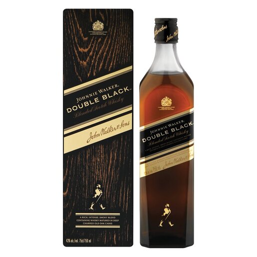 I-Johnnie Walker I-Whisky Emnyama Ephindwe Kabili 750ml