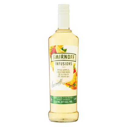 Smirnoff Infused Pineapple, Cranberry & Lemon Vodka 750ml