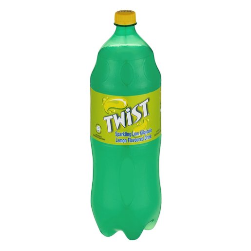 Twist Lemon Plastic Bottle 2L