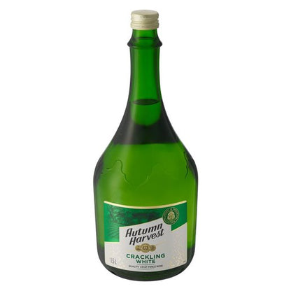 Autumn Harvest Dry White Crackling Wine Bottle 1.5L