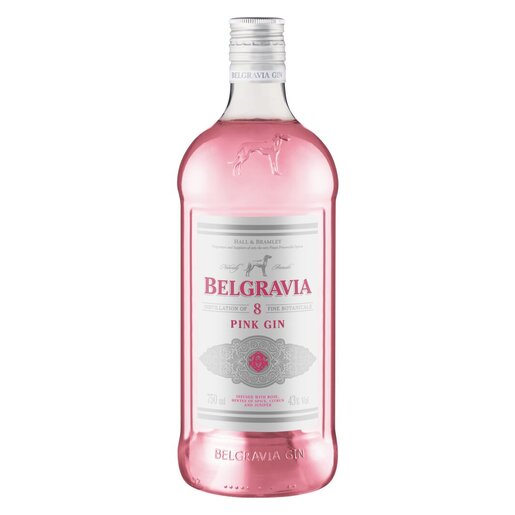 Belgravia Pink Gin 750ml