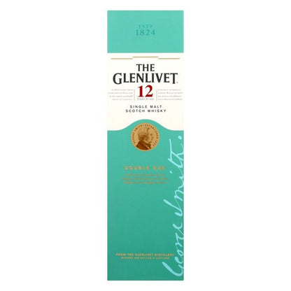 I-Glenlivet Yeminyaka Eyi-12 Ubudala Engashadile Ye-Malt Scotch Whisky 750ml