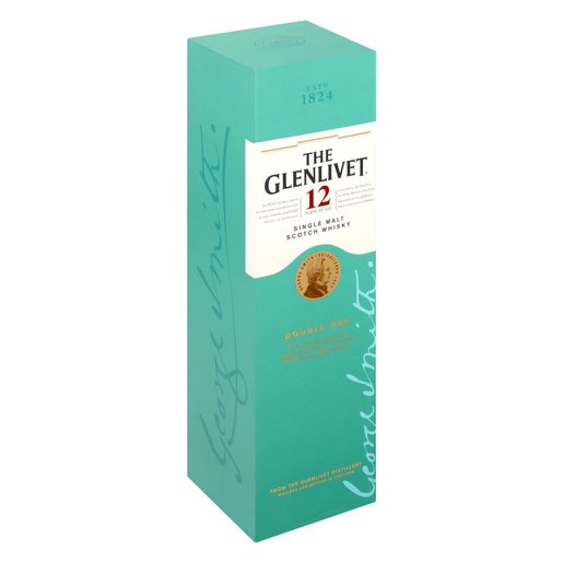 I-Glenlivet Yeminyaka Eyi-12 Ubudala Engashadile Ye-Malt Scotch Whisky 750ml