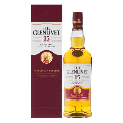 Glenlivet 15yo Single Malt 750ml